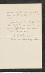 Nachlass Franz Steindachner, Brief von R. Blanchard an Franz Steindachner (01.08.1890), Inv.Nr. 40.01, Seite 3